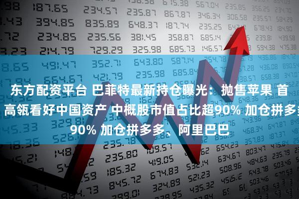 东方配资平台 巴菲特最新持仓曝光：抛售苹果 首次建仓谷歌！高瓴看好中国资产 中概股市值占比超90% 加仓拼多多、阿里巴巴