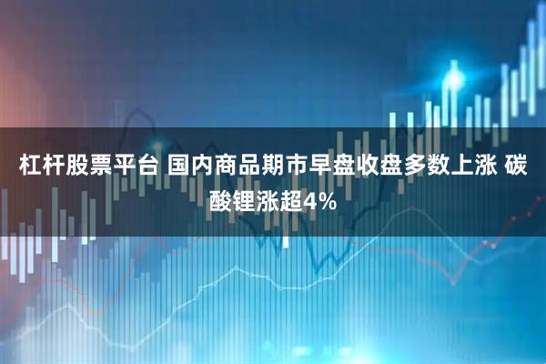 杠杆股票平台 国内商品期市早盘收盘多数上涨 碳酸锂涨超4%